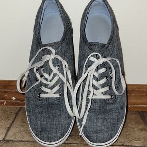 Gray vans size 7.5 women